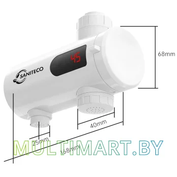 Водонагреватель Saniteco WM-004 (на кран, белый) картинка 5